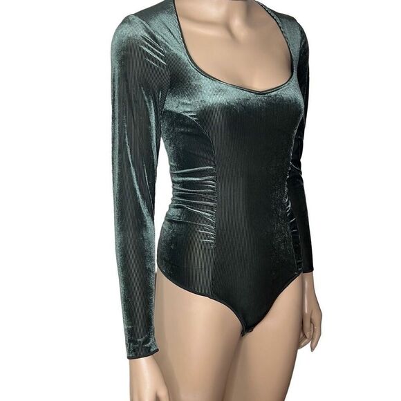 NWT Wolford Esmeralda String Bodysuit Top XS - Picture 8 of 16